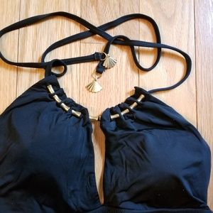 Trina Turk Black Tankini